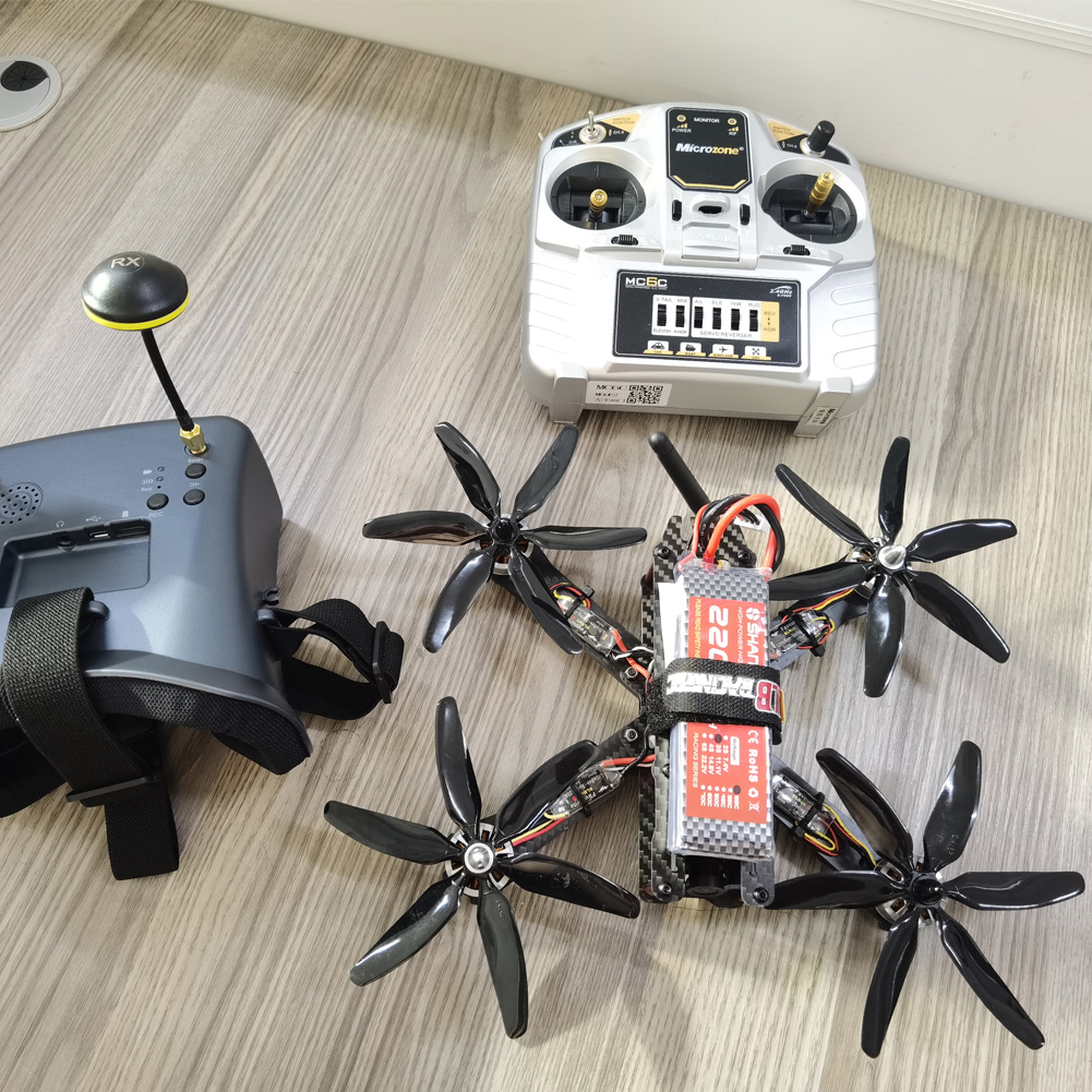 10pcs 504060 5x4x6 6-Blade Sin - Drone Kit Build Yourself review and price